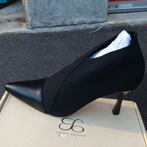 Black Women's Heeled Ankle Boots